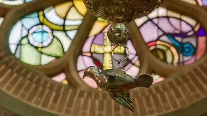 Glas in lood Gertrudis Cathedral